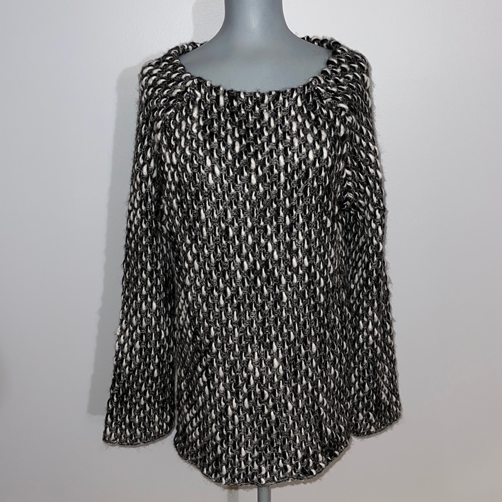 Gottardi Chunky Knit Wool Blend Sweater